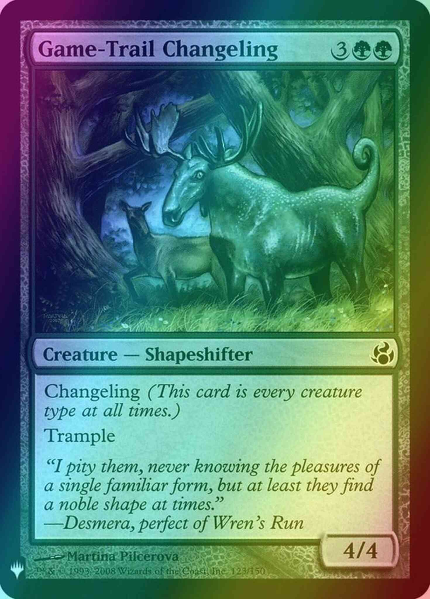 jankiest mtg cards Game-Trail Changeling [MOR-123] [The List] [Foil] – Face to Face Games