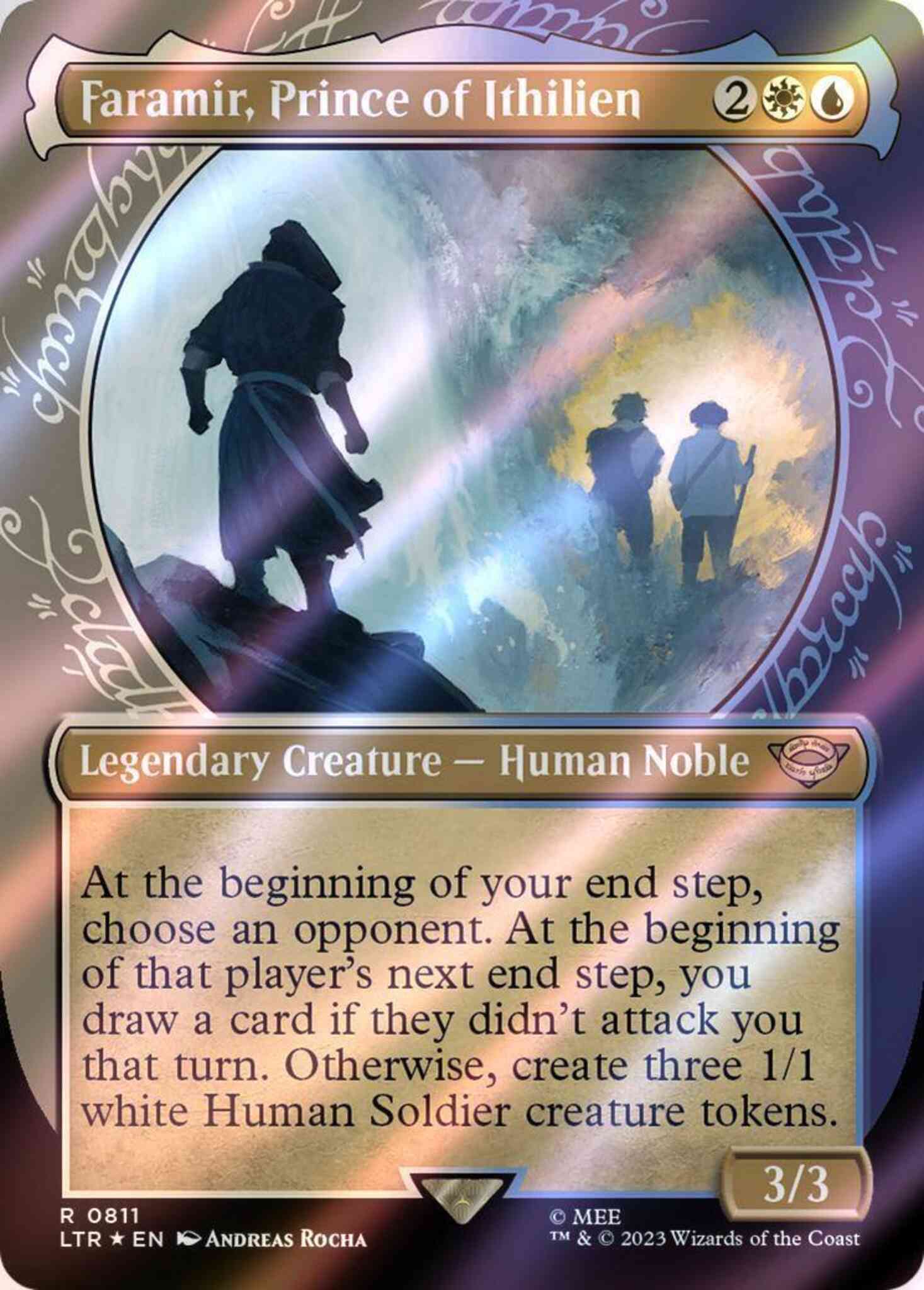 faramir mtg card Faramir, Prince of Ithilien [811] [Ring Showcase] [The Lord of the Rings:  Tales of Middle-earth] [Surge Foil] – Face to Face Games
