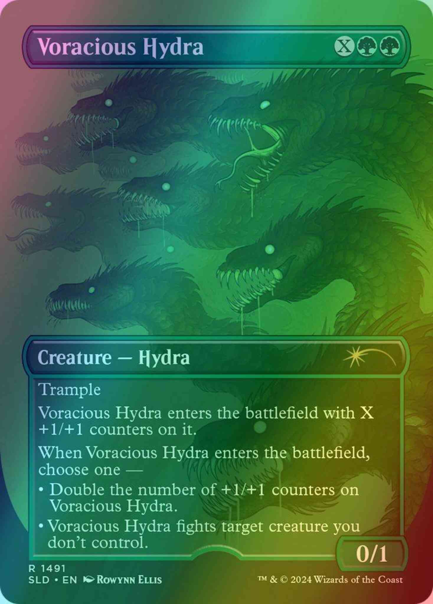 Voracious Hydra [1491] [Borderless] [The Beauty of the Beasts