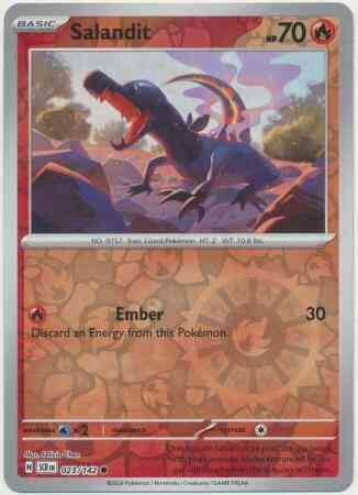 Salandit - 023/142 - Common [sv07-023] [Reverse Holo]  Face to Face Games
