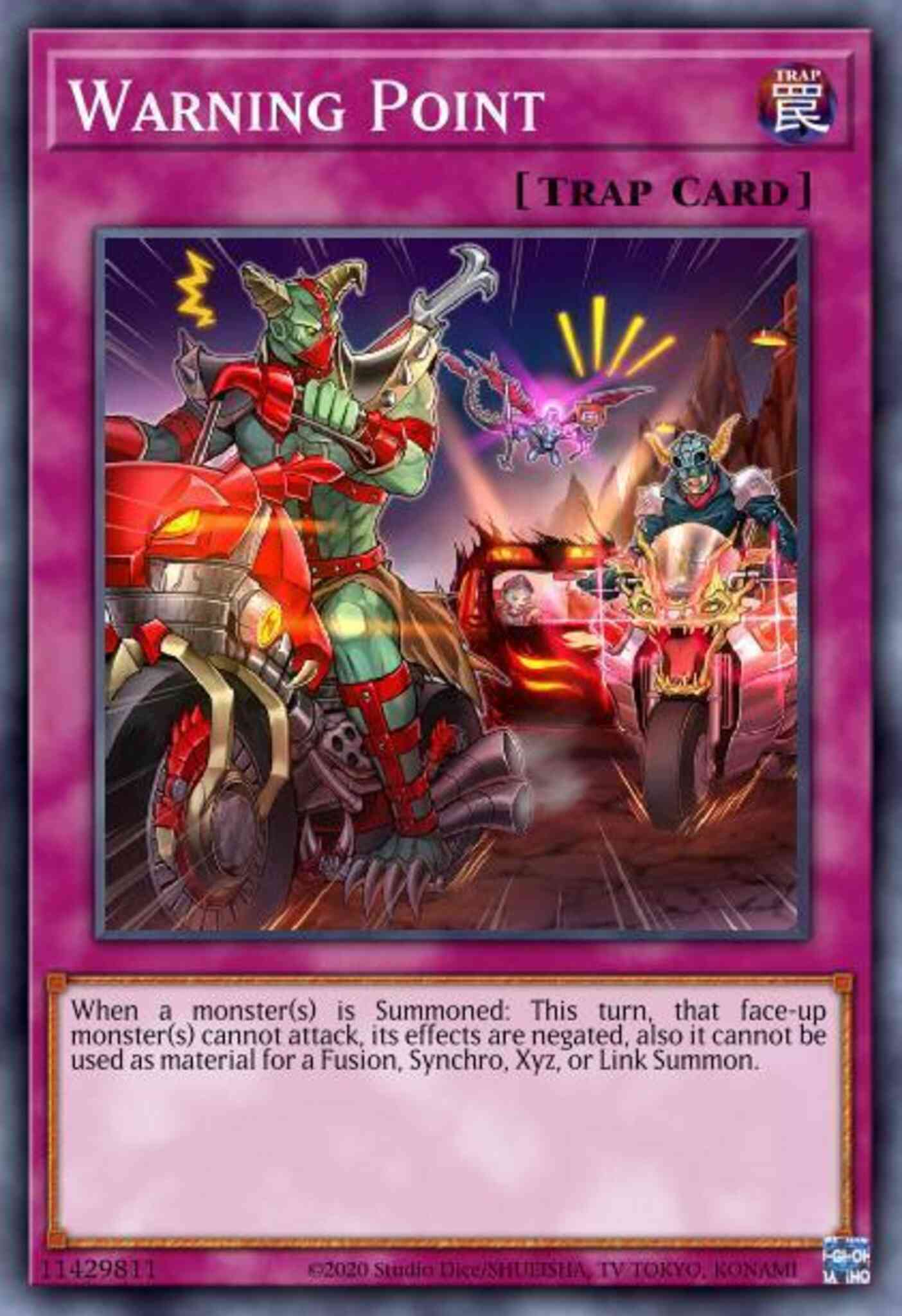 Warning Point - PHRA-EN078 - Secret Rare - 1st Edition