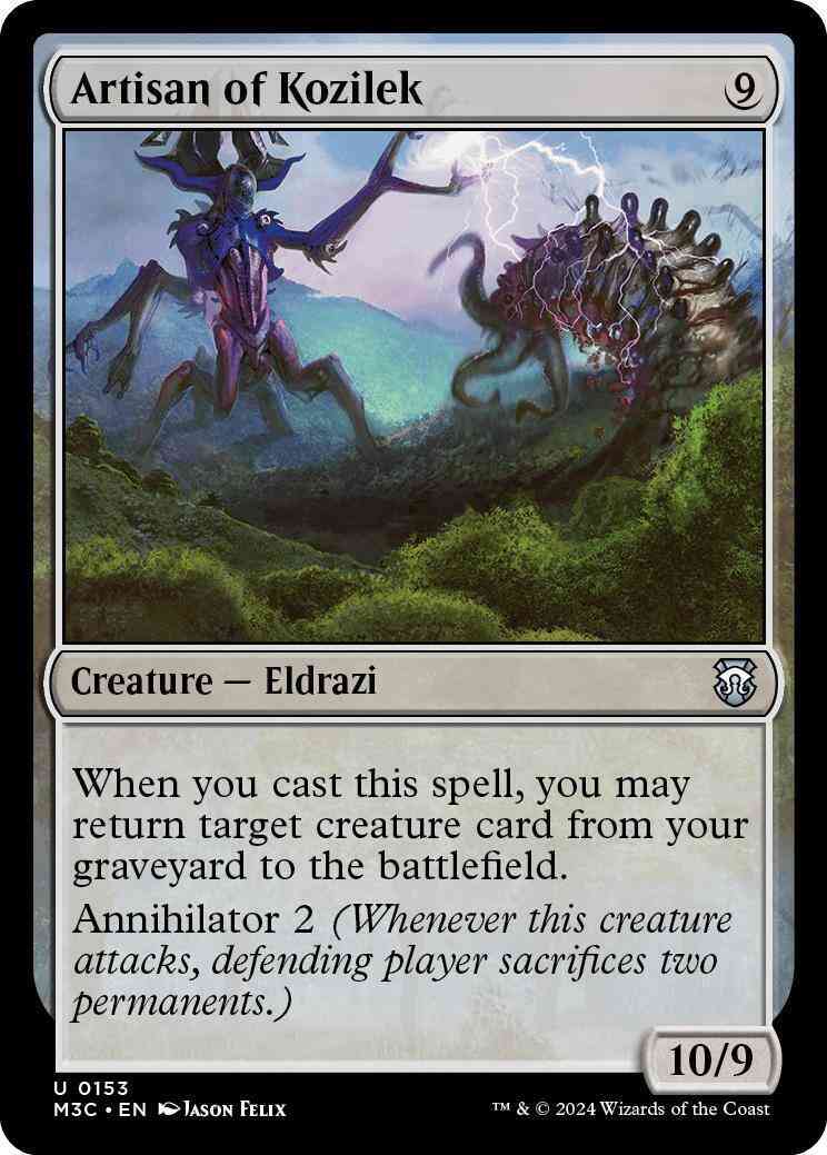 Artisan of Kozilek [153] [Modern Horizons 3: Commander] [Non-Foil