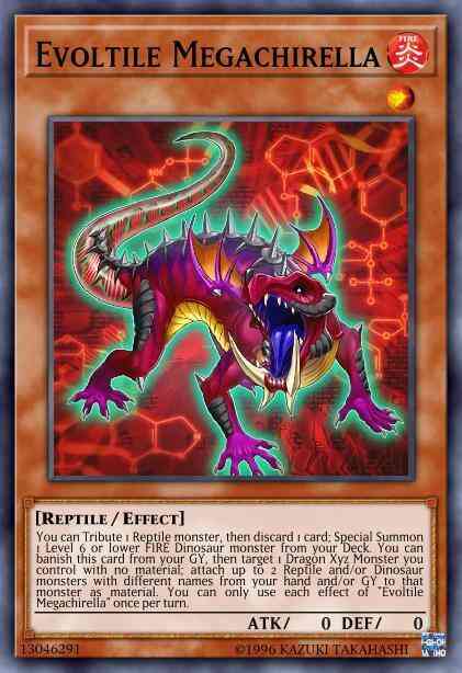 Evoltile Megachirella - CHIM-EN020 - Common - 1st Edition