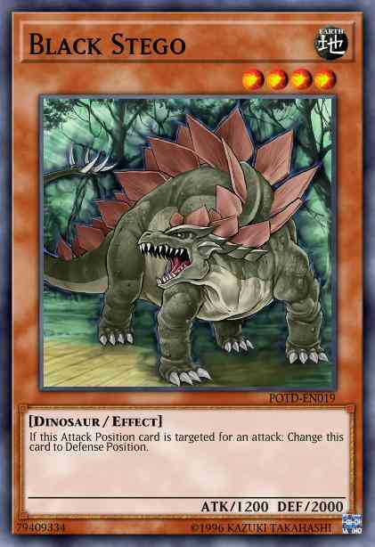 Black Stego (Blue) - DL13-EN011 - Rare - Unlimited