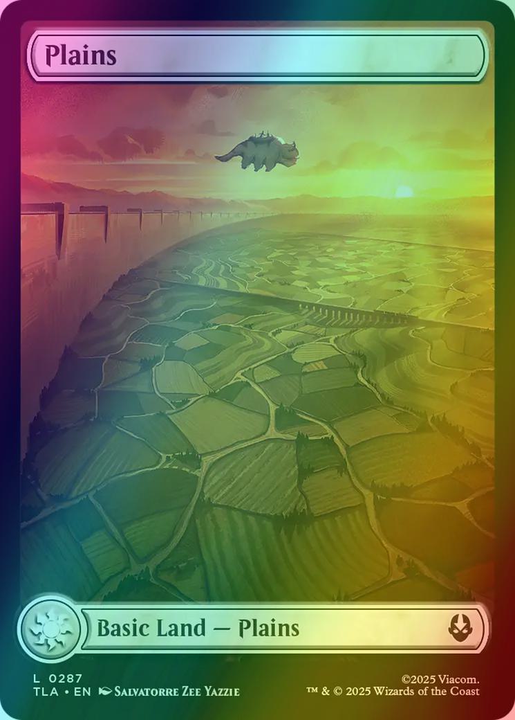 Plains [287] [Full Art] [Appa] [Avatar: The Last Airbender] [Foil] – Face  to Face Games