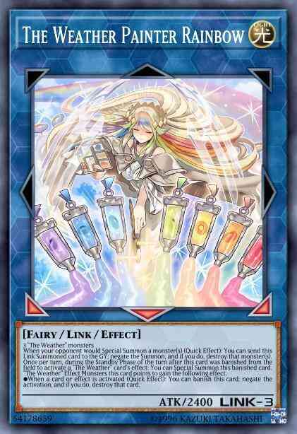 The Weather Painter Rainbow - SPWA-EN035 - Secret Rare - 1st Edition