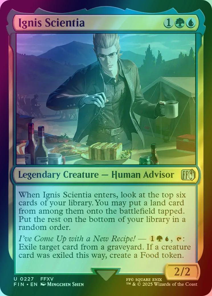 Ignis Scientia [227] [FINAL FANTASY] [Foil] – Face to Face Games