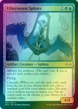 Ethersworn Sphinx [195] [Modern Horizons 2] [Foil] – Face to Face Games