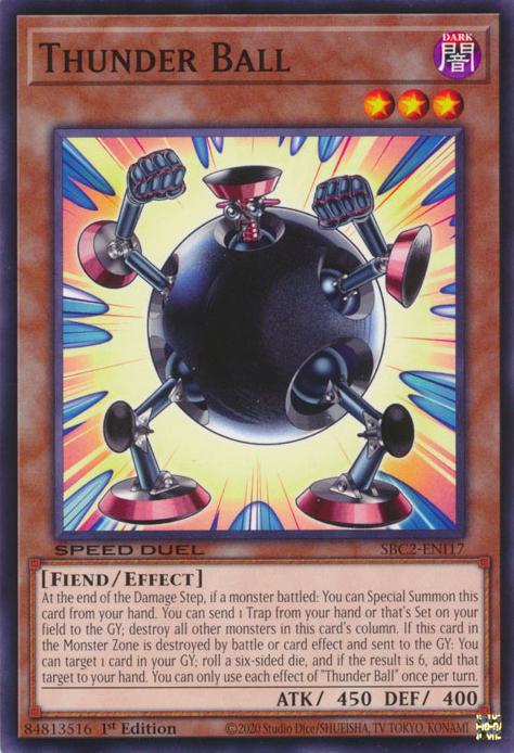 Thunder Ball - SBC2-ENI17 - Common - 1st Edition