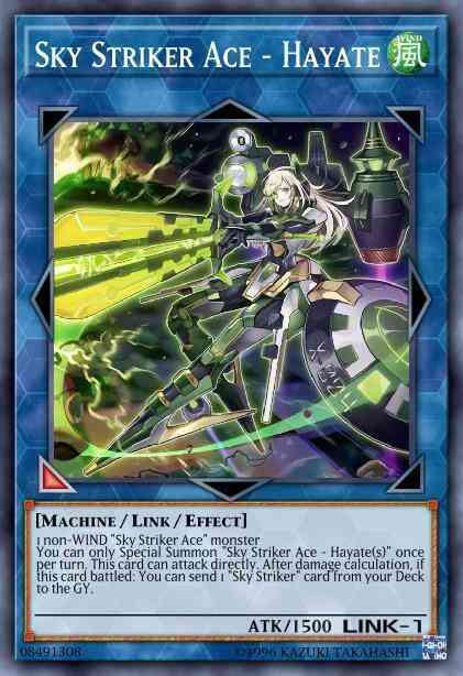 Sky Striker Ace - Hayate - OP10-EN002 - Ultimate Rare - Unlimited