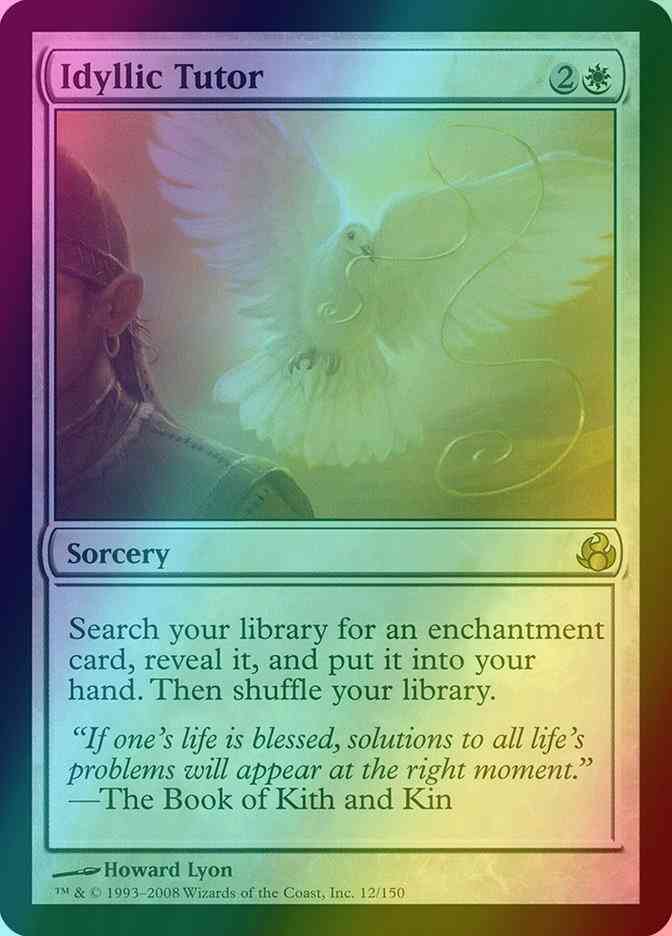 Idyllic Tutor [12] [Morningtide] [Foil] – Face to Face Games