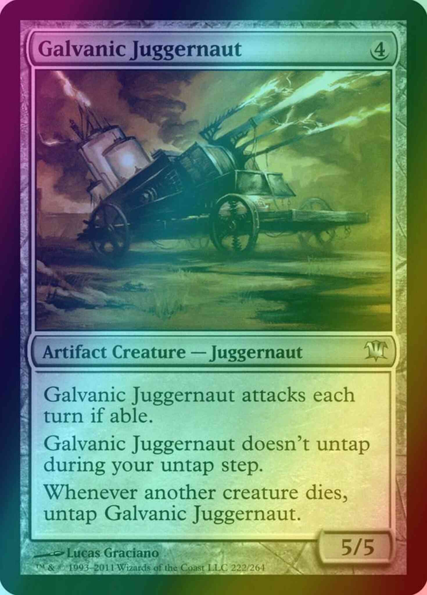 Galvanic Juggernaut [222] [Innistrad] [Foil] – Face to Face Games