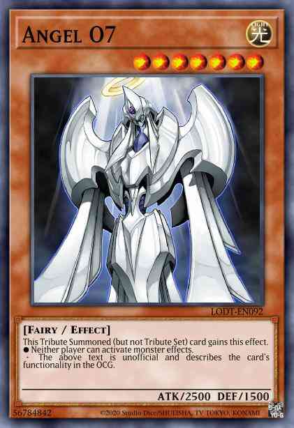 Angel O7 - LODT-EN092 - Secret Rare - 1st Edition