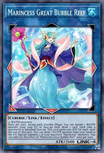 Marincess Great Bubble Reef - ETCO-EN054 - Super Rare - 1st Edition