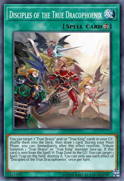 Disciples of the True Dracophoenix - MP18-EN017 - Common - 1st Edition