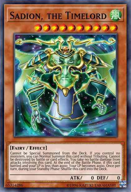 Sadion, the Timelord - BLLR-EN033 - Ultra Rare - 1st Edition