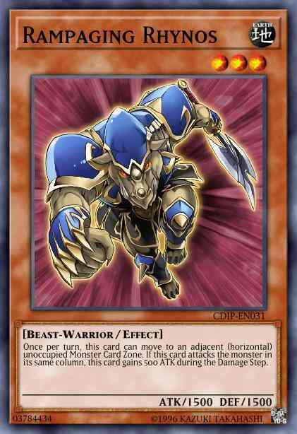 Rampaging Rhynos - CDIP-EN031 - Rare - Unlimited
