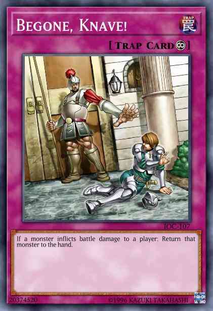 Begone, Knave! - GLD2-EN047 - Common - Limited