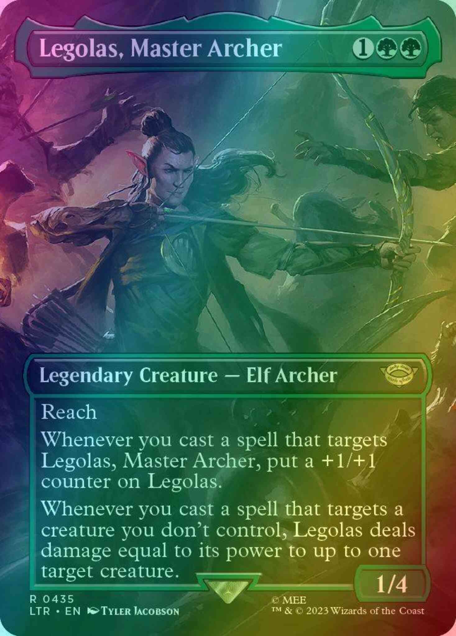 Legolas, Master Archer [435] [Borderless] [The Lord of the Rings: Tales of  Middle-earth] [Foil] – Face to Face Games