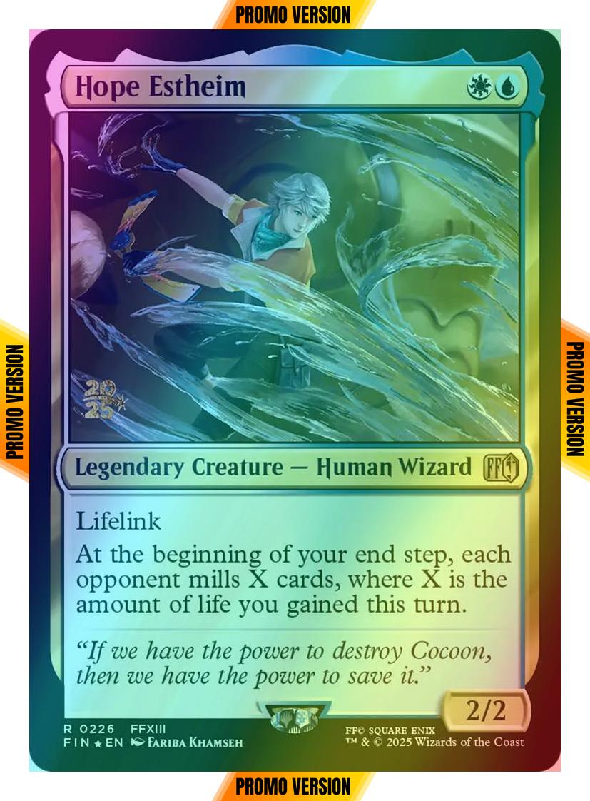 hope estheim mtg card Hope Estheim [226s] [Prerelease] [FINAL FANTASY: Promos] [Foil] – Face to  Face Games