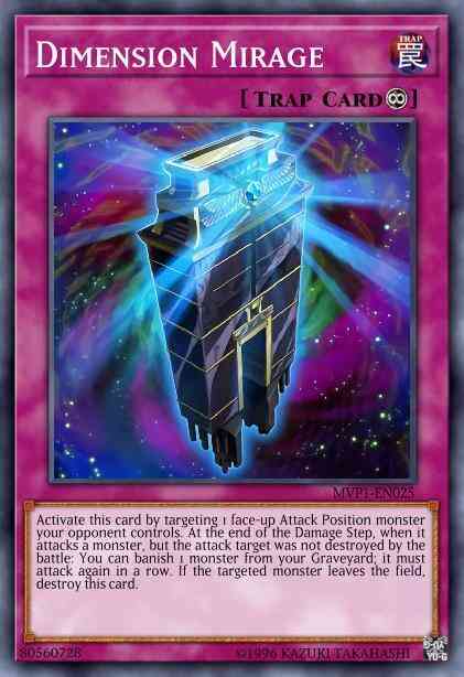 Dimension Mirage - MVP1-ENG25 - Gold Rare - 1st Edition