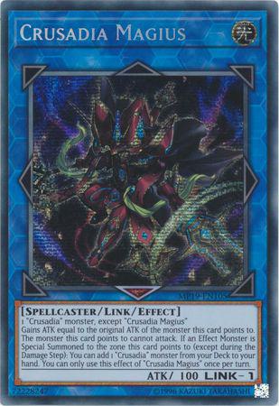 crusadia monsters Crusadia Magius - MP19-EN105 - Prismatic Secret Rare