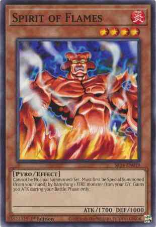 Spirit of Flames - SR14-EN019 - Common - 1st Edition