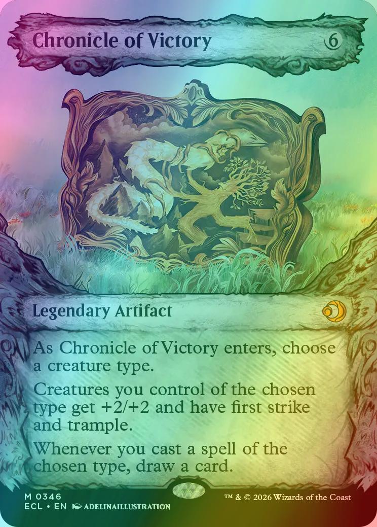 Chronicle of Victory [346] [Fable Frame] [Lorwyn Eclipsed] [Foil] – Face to  Face Games