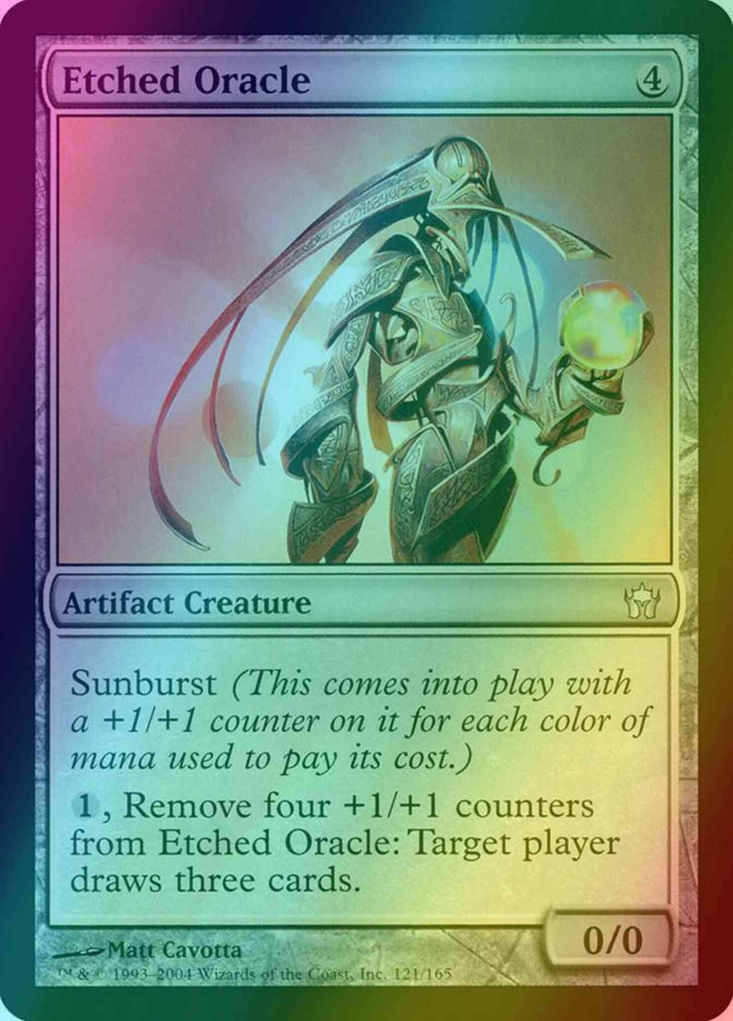 Etched Oracle [121] [Fifth Dawn] [Foil] – Face to Face Games