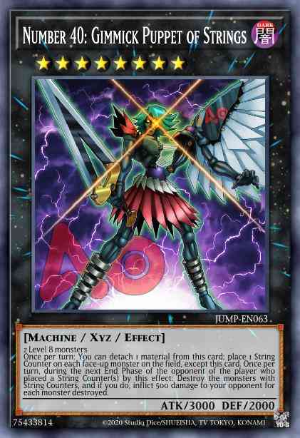 Number 40: Gimmick Puppet of Strings - JUMP-EN063 - Ultra Rare - Limited