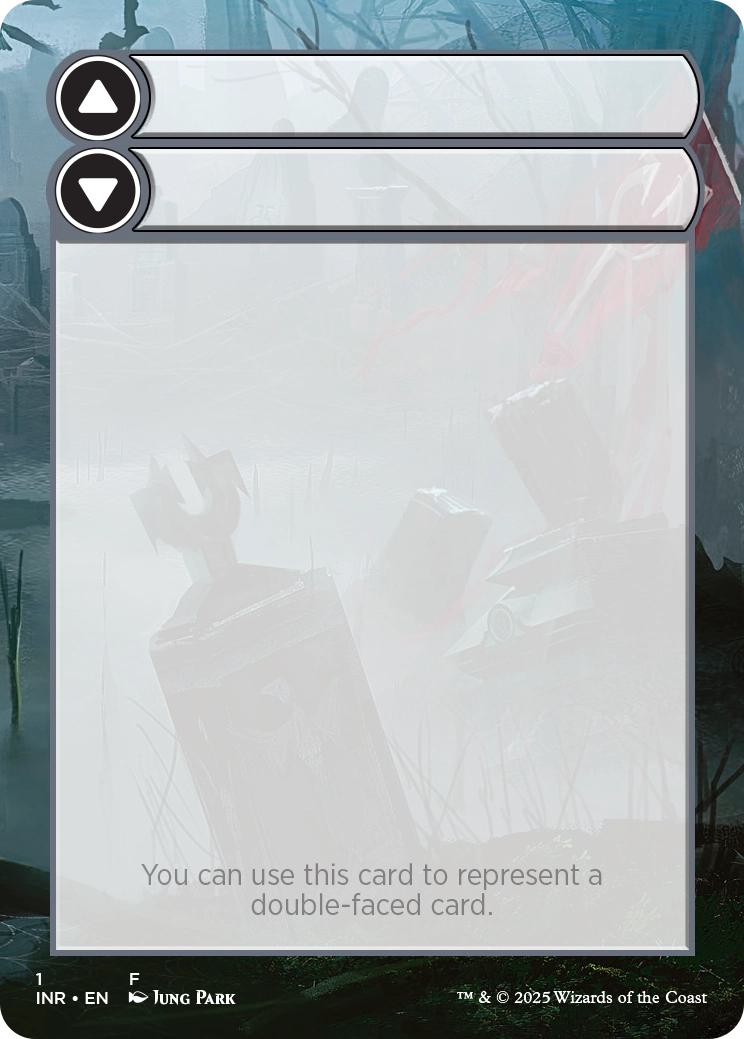 Double-Faced Substitute Card (01) [Innistrad Remastered Substitute Cards]  [Non-Foil] – Face to Face Games