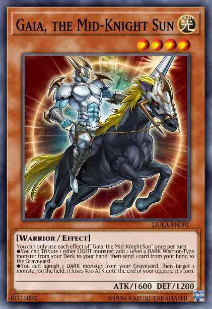 Gaia, the Mid-Knight Sun - DUEA-EN091 - Common - 1st Edition