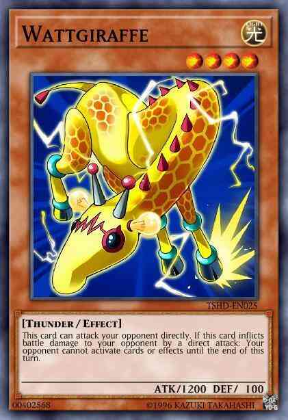 Wattgiraffe - TSHD-EN025 - Super Rare - Unlimited