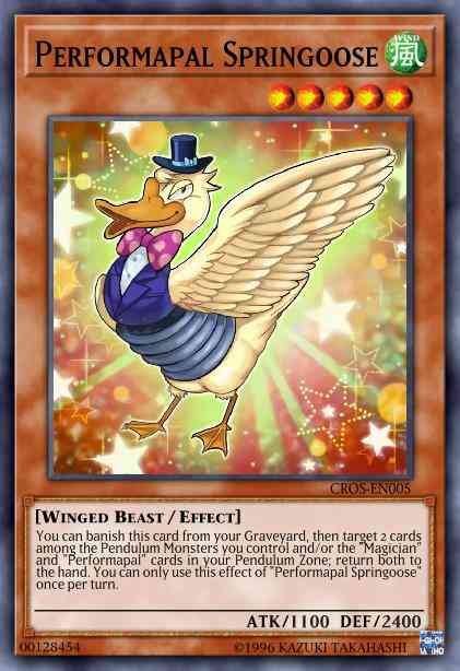 Performapal Springoose - MP16-EN005 - Common - 1st Edition