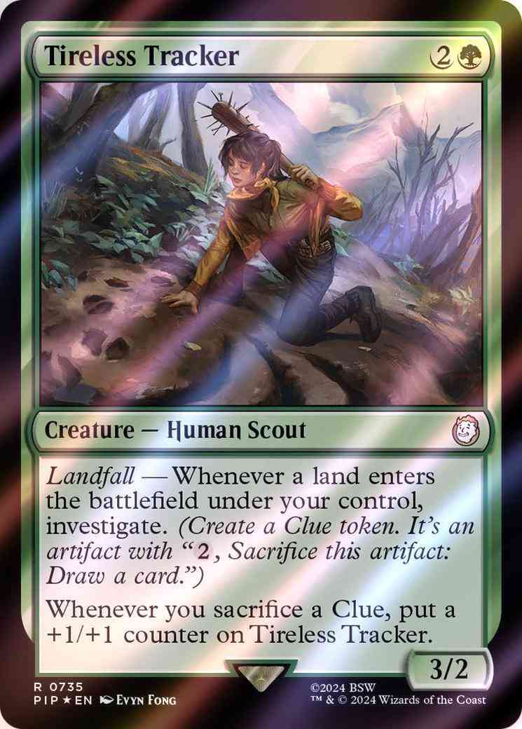 mtg card tracker Mwonvuli Beast Tracker (Game Day) [Magic 2013 Promos] main image 1