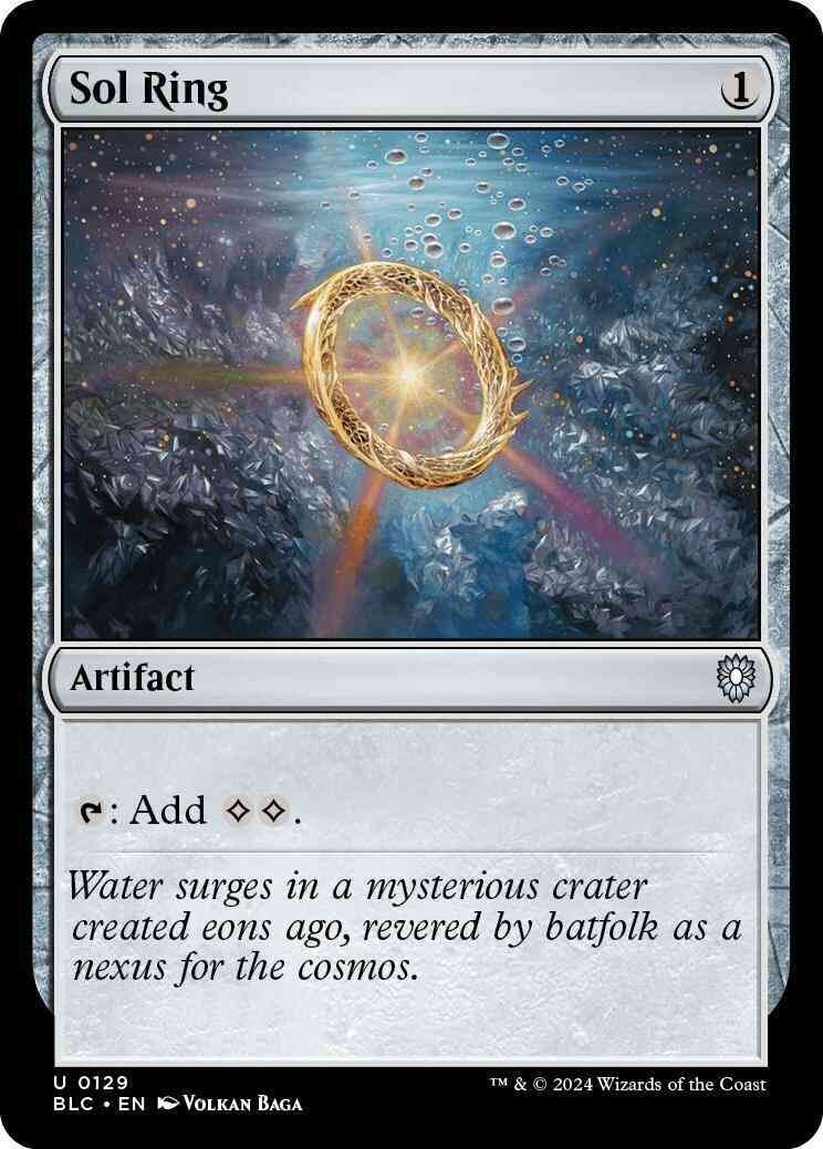 Sol Ring [129] [Bloomburrow: Commander] [Non-Foil] – Face to Face