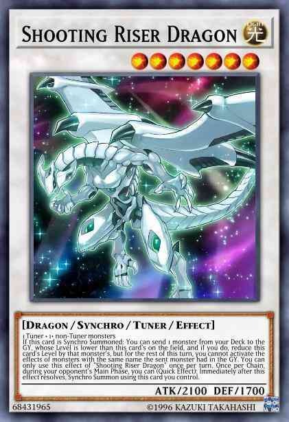 Shooting Riser Dragon - DANE-ENSE3 - Super Rare - Limited