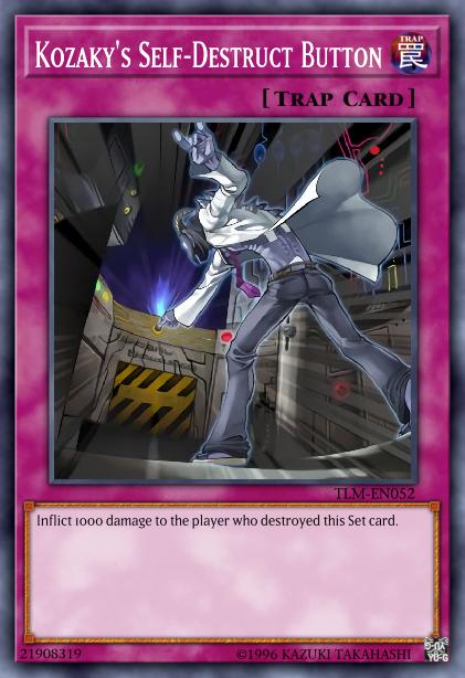 Kozaky's Self-Destruct Button - TLM-EN052 - Rare - Unlimited