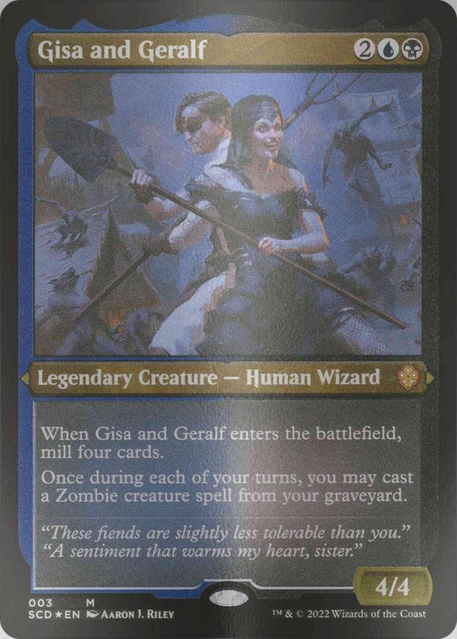 mtg gisa and geralf commander deck Gisa and Geralf [3] [Starter Commander Decks] [Etched Foil] – Face to Face  Games
