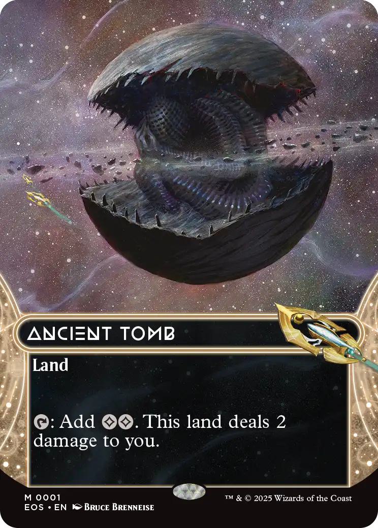 Ancient Tomb [1] [Borderless] [Edge of Eternities: Stellar Sights