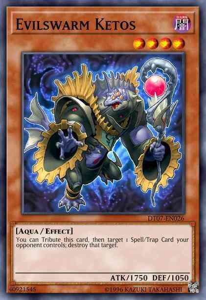 Evilswarm Ketos - BP03-EN098 - Rare - 1st Edition