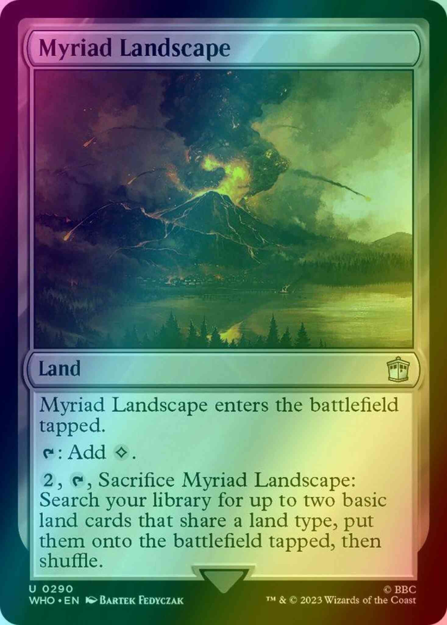Myriad Landscape [290] [Universes Beyond: Doctor Who] [Foil] – Face to Face  Games