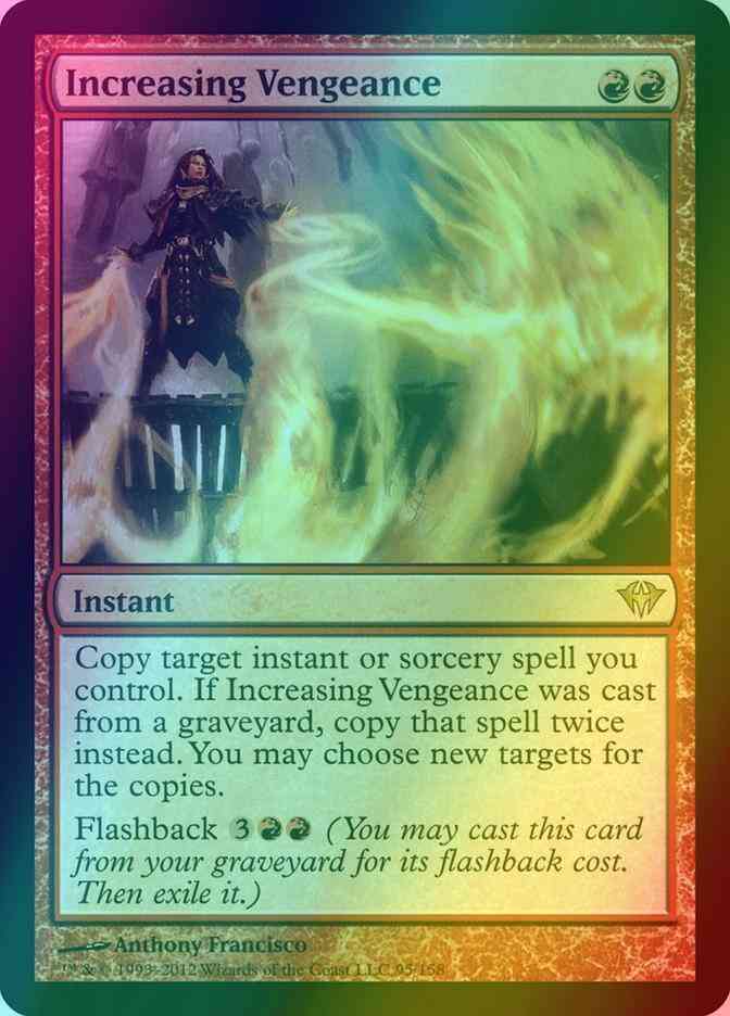 Increasing Vengeance [95] [Dark Ascension] [Foil] – Face to Face Games
