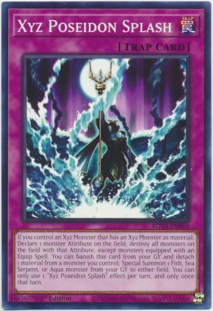 Xyz Poseidon Splash - ROTA-EN069 - Common - 1st Edition