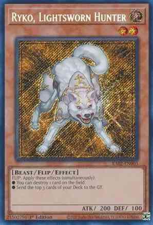 Ryko, Lightsworn Hunter - RA02-EN003 - Secret Rare - 1st Edition