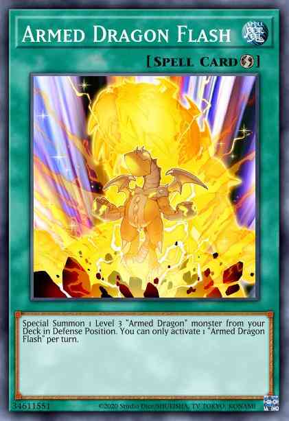 Armed Dragon Flash - BLVO-ENSP1 - Ultra Rare - Limited