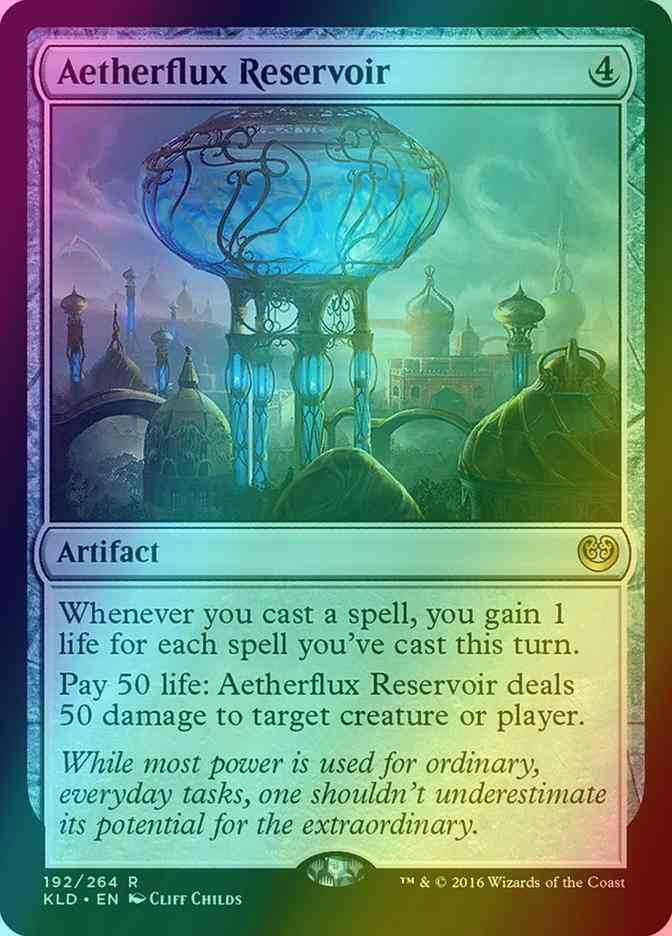 Aetherflux Reservoir [192] [Kaladesh] [Foil] – Face to Face Games