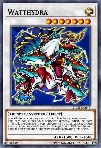 Watthydra - STOR-EN044 - Super Rare - Unlimited