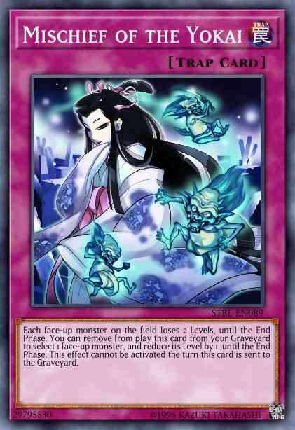 Mischief of the Yokai - STBL-EN089 - Ultra Rare - 1st Edition