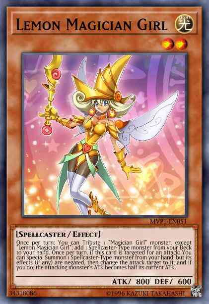 Lemon Magician Girl - MVP1-ENG51 - Gold Rare - 1st Edition